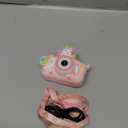 Kids Camera for 3-8 Years Old Toddlers Childrens Boys Girls Selfie Camera 20.0 MP HD 1080P IPS Screen Dual Digital Toy Camera for Kids Christmas Birthday Gifts (Pink White-Unicarn)