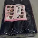 Jumbo Hair Curlers Set - 24 Large Rollers with 12 Rollers and 12 Clips for Long, Thick Volume (Blue)