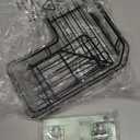 YASONIC Shower Caddy Corner, 3-Pack Adhesive Rustproof Stainless Steel Shower Shelves with Soap Holder, No Drilling Shower Organizer Corner for Dorm, Renters Bathroom, Black