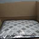 Madison Park King Comforter Set, Removable 100% Cotton Duvet Cover King Size with Insert, Farmhouse Bedding, Textured Stripe Clipped Jacquard Accent, King, Grey 9 Piece (Gray)