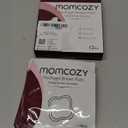 Momcozy Hydrogel Nursing Pads, Nipple Pads with Lanolin Supports Instant Cooling Relief from Breastfeeding and Pumping, Breastfeeding Essentials, 12 PCS Individually Wrapped