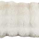 SARO LIFESTYLE Plush Faux Fur Throw Pillow Cover – Ultra-Soft Textured Accent for Sofa, Bed & Cozy Layered Styling, 12"x20"