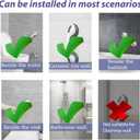 2 Pack Grab Bars for Bathtubs & Showers - Strong Suction Shower Handle, Safety Grab Bars for Seniors & Handicap, Elderly Accessories