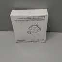 6 Ft Surge Protector Power Strip - 8 Widely Outlets with 4 USB Ports, 3 Side Outlet Extender with 6 Feet Extension Cord, Flat Plug, Wall Mount, Desk USB Charging Station, ETL,White