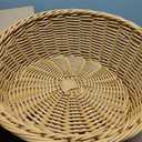 Set of 3 Rattan Bread Basket, 3 Sizes Stackable