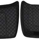 Tour Pack Liners Custom Stitching Liners Ideal for Harley Chopped Tour Pack 2014-2026 Black Thread Stitching Perfectly Fits Our Tour Pack