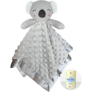 Baby Security Blanket, Soft Baby Lovey Toy Blanket for Boys and Girls, Snuggle Toy Lovie Newborn Gift, Unisex Baby Plush Koala 16 Inch