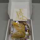 AMZVALU Crown Cake Topper, Balls Happy Birthday Cake Topper Purple Crown Birthday Candles Gold Butterflies, Corona Para Pastel, Cake Decorations for Birthday Wedding (Gold, Purple)