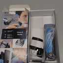 Braun Electric Series 3 Razor with Precision Trimmer, Rechargeable, Wet & Dry Foil Shaver for Men, Blue/Black, 4 Piece