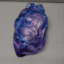 Long Blue Purple Wigs for Women Multi Color Mermaid Wig Long Wavy Middle Part Wig Colorful Wigs for Cosplay Party