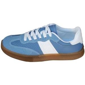 Women's Fashion Lace up Flat Casual Shoes Comfortable Loafers Slip on Walking Footwear for Daily Use Suede size 9 and 1/2