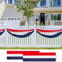 Patriotic Fabric Bunting.