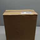 Sywhitta 5-Tier Plastic Rolling Utility Cart with Handle, Multi-Functional Storage Trolley for Office, Living Room, Kitchen, Movable Storage Organizer with Wheels, White