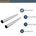 Extension Wand Replacement Hose for BISSELL Zing Canister Vacuum Model 2156A, 1665, 16652, 1665W and 21562 Series (15.8inch, Pack of 2)