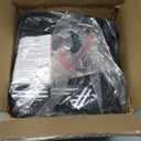 ZELUS Weighted Vest,  Weight Vest with Reflective Stripe for Workout, Strength Training, Running, Fitness, Muscle Building, Weight Loss, Weightlifting (Black) (6 lb)