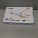 Bobopal Dog Tooth Brushing Kit,3-in-1 Dog Teeth Cleaning Tools,Ultrasonic Electric Toothbrush & Plaque Remover for Dogs with Water Flosser for Teeth,2 Modes & 3 Intensity Levels,IPX7,1100mAh Battery