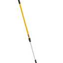 Rubbermaid Commercial Products Microfiber Adaptable Flat Mop Kit for WaveBrake Yellow Extendable Handle for Heavy-Duty Cleaning/Hardwood/Tile/Laminated Floors in Kitchen/Lobby/Office