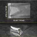 Clear Bread Bags with Ties 11'x14'', 100 Reusable Plastic Bags for Homemade Bread, Cellophane Storage Wrap for Sourdough,Loaf,Cookies,Candy or Party Favors