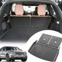 Cargo Liners Backrest Mat for Lincoln Aviator Accessories 2020-2025 2026 with Hook&Loop Rear Trunk Mat Rear Seat Back Cover Protector All Weather Anti-Slip Split Dog Liner 3 PCS