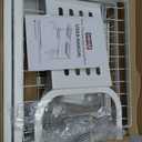 Sakugi Over The Sink Dish Drying Rack - Adjustable 2 Tier Large Capacity Stainless Steel Drainer with Cutlery & Utensil Holders, Kitchen Storage & Organization, 30"-33.9" L x 11" W x 21.5" H, White, Standard - 3 Baskets