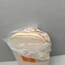 Lifewit Slim Laundry Basket with Lid, Narrow Large Laundry Hamper with Plastic Handles and Removable Bag, Tall Foldable Dirty Clothes Hampers for Laundry Room, Bedroom, Bathroom, Dorm, 75L Beige