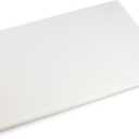 2 x Commercial Grade Plastic Cutting Board 18 x 12 x 1/2 Thick High Density White Poly, NSF Certified and Dishwasher Safe for Food Service