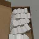 Lothee 10 Pcs Vinyl Post Cap Gothic Post Caps Decking Caps PVC Fence Parts for Decks Fence Mailbox (1 1/2" X 1 1/2")