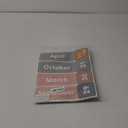 REGELETO Boho 46+3 Pockets Calendar Pocket Chart with 92 Cards for Classroom,Large Size: 28.75 x 24 inch Black Monthly Calendar and Weather Pocket Chart for Kids Learning for Home or Kindergarten