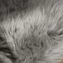 Sheepskin Fur Rug Long Hair 2x3 ft, Light Brown | Genuine long-hair sheepskin, each hide unique, perfect for sofa, chair or dining table, 1'11" x 2'11"