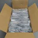 XUWAIDSGN 24 Pcs 7oz Plastic Vintage Wine Glasses Drinking Glasses Unbreakable Wedding Glassware Crystal Water Goblets Reusable Drinkware Vintage Champagne Flutes (24, Blue)