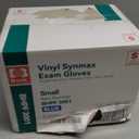 Basic Medical Synmax Vinyl Exam Gloves - Latex-Free & Powder-Free - Small, BMPF-3001 (Small (Pack of 1000)), Blue