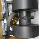 Rolling Lawn Aerator, Manual Lawn Aerator Roller Tool with Wheels