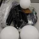 Lightdot LED Floor Lamp Dimmable Globe Floor Lamps with Shelf Mid Century Modern Black Standing Lamp Candle Holder Style Soft Eye-Caring for Bedroom Living Room/Bedroom/Sofa Beside/Corner Decor