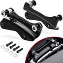 Amazicha Vivid Black 4 Point Docking Hardware Kit Compatible for Harley Davidson Touring Street Glide Electra Glide Road King Road Glide 2014 2015 2016 2017 2018 2019 2020 2021 2022 2023 2024 (Docking Without Cover)