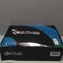 Kuxuan Boys Adjustable Inline Skates with Light up Wheels, Fun Illuminating Skates for Kids Girls Youth (Large(Kids 3-6 US), Black Came)