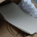 PORTRES 25" Ceramic Table Lamps Set of 2 Beside Lamps for Living Room Modern Bedroom Lamps for Night Stands with Rotary Switch Black and White Stripes