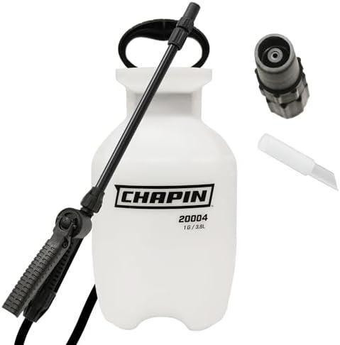 Chapin 20004 Pump Sprayer, 1 Gallon, Lawn and Garden, Hand Pressurized, Anti-Clog Filter, Adjustable Spray Nozzle, Spraying Plants, Watering, Weeds, Fertilizer and Pests, Translucent Chapin 20004 Pump Sprayer, 1 Gallon, Lawn and Garden, Hand Pressurized, Anti-Clog Filter, Adjustable Spray Nozzle, Spraying Plants, Watering, Weeds, Fertilizer and Pests, Translucent