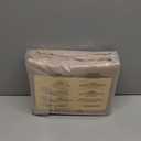 Bedsure Khaki Oversized Queen Duvet Cover - 3 Pieces Prewashed Cotton-Like Extra Soft Bedding Set, Includes 1 Duvet Cover 98x98 Inches with Zipper Closure & 2 Pillow Shams, Comforter Not Included