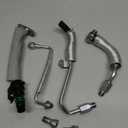 Xintre 4PCS Turbo Oil Return Drain Line and Oil Feed Pipe Kit Compatible with Chevy Cruze Sonic Trax & Buick Encore 1.4 L4 55568031 55592600 25198546 55567067 55587854