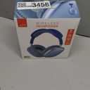 iLive Light Blue Wireless Over the Ear Headphones