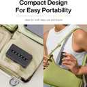 Weekly Pill Organizer 2 Times a Day - Am Pm Pill Box 7 Day, Large Twice Medicine Pill Case for Daily Medication, Vitamins, Fish Oils, Supplements Portable Week Pill Holder Container, Opaque Black