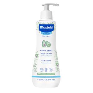 Mustela Hydra Bebe Body Lotion - Daily Moisturizing Baby Lotion with Natural Avocado, Jojoba & Sunflower Oil  Various Sizes (25.4 Fl Oz (Pack of 1))