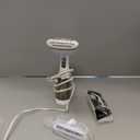 Conair Handheld Garment Steamer for Clothes, Turbo ExtremeSteam 1875W Fabric Steamer, Portable Handheld Design, Strong Penetrating Steam, White/Champagne