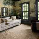 Loloi Chris Loves Julia Palma Bark/Natural 9'-6" x 13'-1" Area Rug