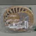 7 Pcs Boho Wall Basket Decor, Rattan Wicker Boho Wall Decor, Hanging Woven Basket Wall Decor, Round Handmade Wall Art for Living Room Bedroom Display Table Settings Home Christmas Decoration (Black)