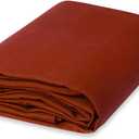 CCS Cotton Canvas Fabric (10oz)  Heavy Duty Duck Cloth for Apparel, Bags, Upholstery, Crafts & Decor  Reusable & Washable Cotton Canvas Bolt (5-Yard, Burnt Scarlet)