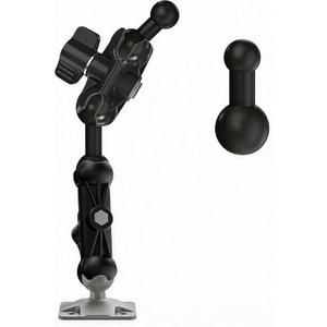 1 inch to 1 inch (2.45+3.73) Ball Mount Arm with 1 inch-20mm/1 inch-17mm Adapters for Car/Boat/Bike.