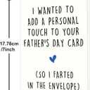 3 x Fathers Day Card, Funny Fathers Day Card Gifts from Daughter Son