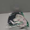 Bali womens Breathe Underwear, High-rise Briefs, Breathable Cotton Modal Lace Panties, 3-pack (8, Black/Black/Gloss)