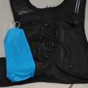 Zelvot Running Vest for Women Men, USA Original Patent, Adjustable Chest Straps Running Hydration Vest with 500ml Soft Flask, Lightweight Reflective Hydration Backpack for Marathon (Medium-Large, Black)